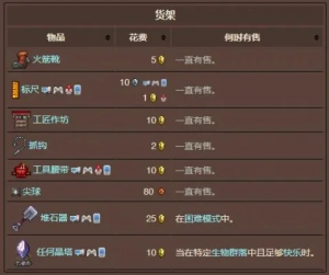 泰拉瑞亚火箭靴获取攻略:哥布林工匠购买、事件掉落、探险寻宝与合成制作