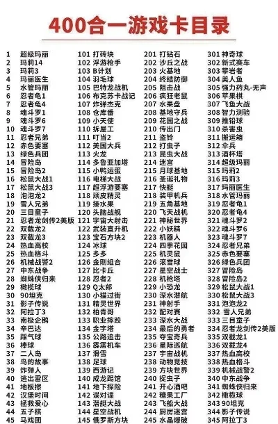 红白机游戏排行榜前十-红白机经典游戏排行榜