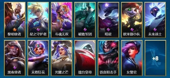 英雄联盟手游t1皮肤排行榜-T1皮肤排行榜：峡谷传奇之选