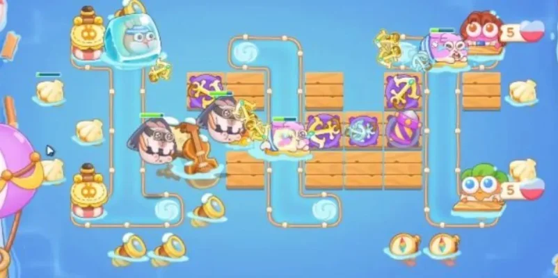 保卫萝卜4阿波尼克号53关攻略