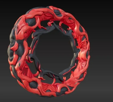 烈焰之环同模型-烈焰同模型创新设计