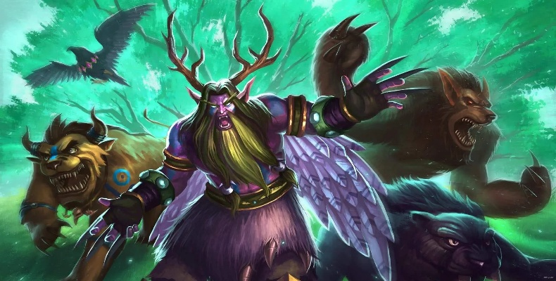 炉石传说德鲁伊新手卡组-野兽德鲁伊新手卡组