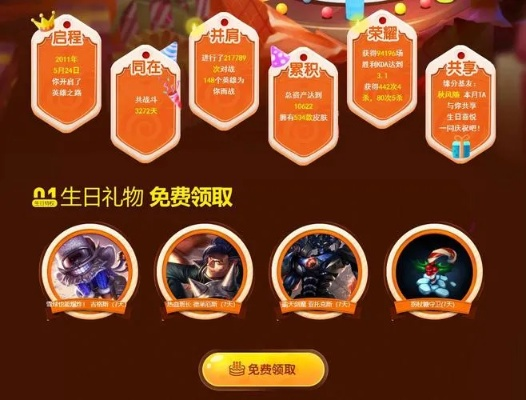 LOL生日礼物活动到底在哪里领取？