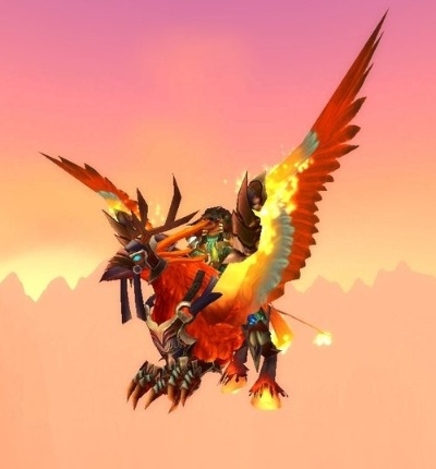 炽焰角鹰兽与浴火角鹰兽