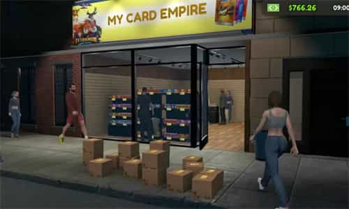 卡片商店交易模拟器